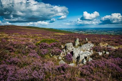 The Blorenge Mountain and Gwent Levels beyond.