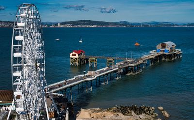 The Pier and ferris wheel.
