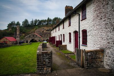 Blaenavon Ironwork's workers' cottages.