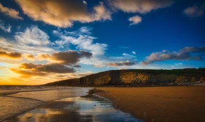 Dunraven Bay sunset.
