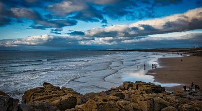 Rest Bay at Christmas 2024.