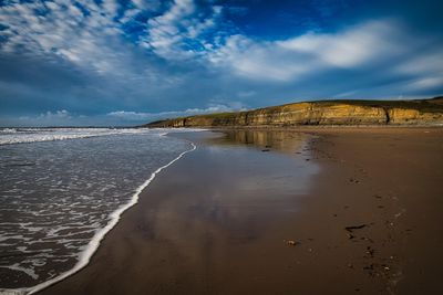 Tide line.