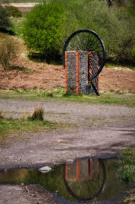 Bwllfa reflection.