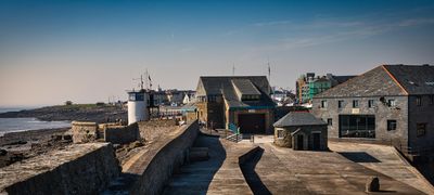 Porthcawl from the breakwater.