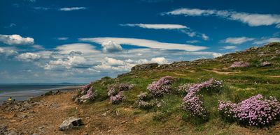 The coastline of South Wales