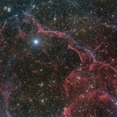 Supernova remnant in Vela
