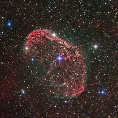 NGC6888 - the Crescent Nebula in Cygnus