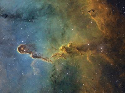 The Elephant's Trunk Nebula in IC1396 in Cepheus