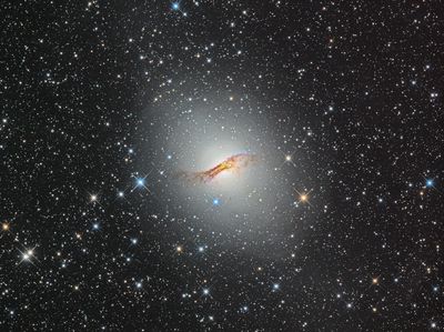 NGC 5128 (Centaurus A) in Centaurus
