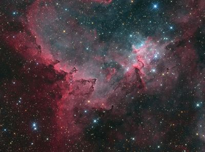 IC1805 and Melotte 15 in Cassiopeia