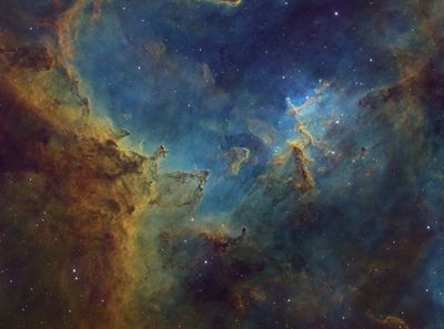 IC1805 and Melotte 15 in Cassiopeia