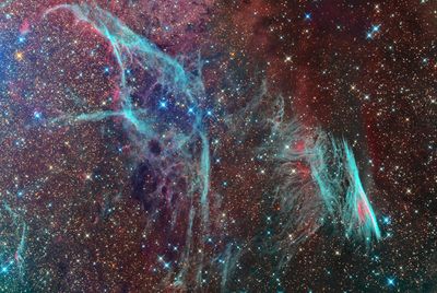Vela supernova remnant - Pencil Nebula NGC2736