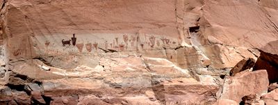 Horseshoe Canyon and Pictograph Panels