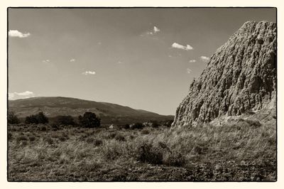 Distant mountain