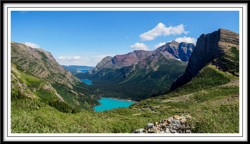 Grinnell, Josephine and Swiftcurrent Lakes 