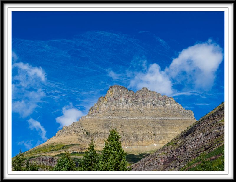 Cloudscape over Mount Wilbur 