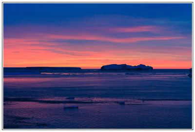 Midnight in Austral summer