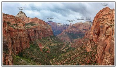 Zion Canyon Overlook