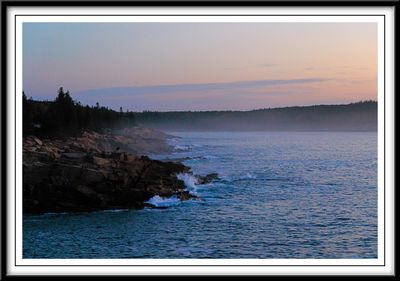 Morning Mist before Sunrise