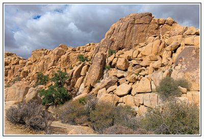 Rock Climber in Hidden Valley