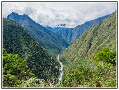 View from Inca Trail