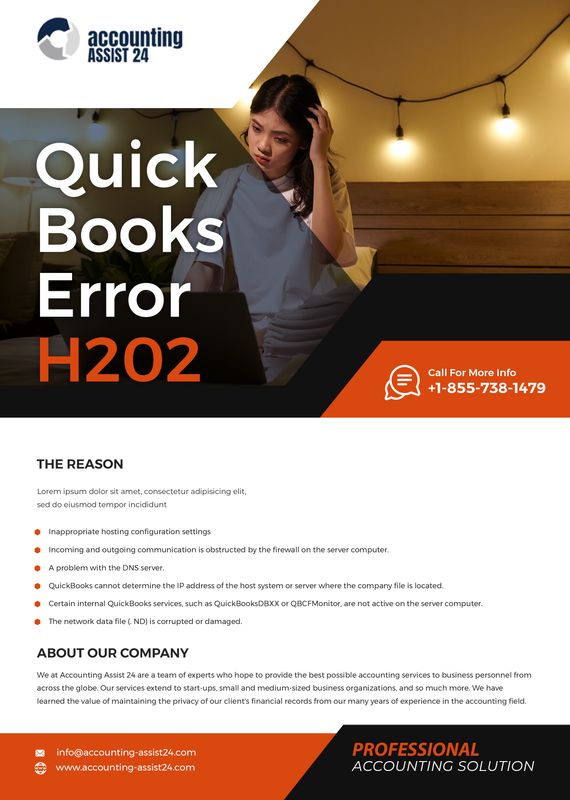Best Resolving Techniques to Fix QuickBooks Error Code H202