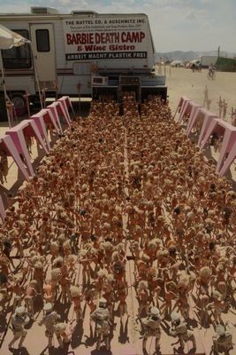 Barbie Death Camp at Burning Man event 