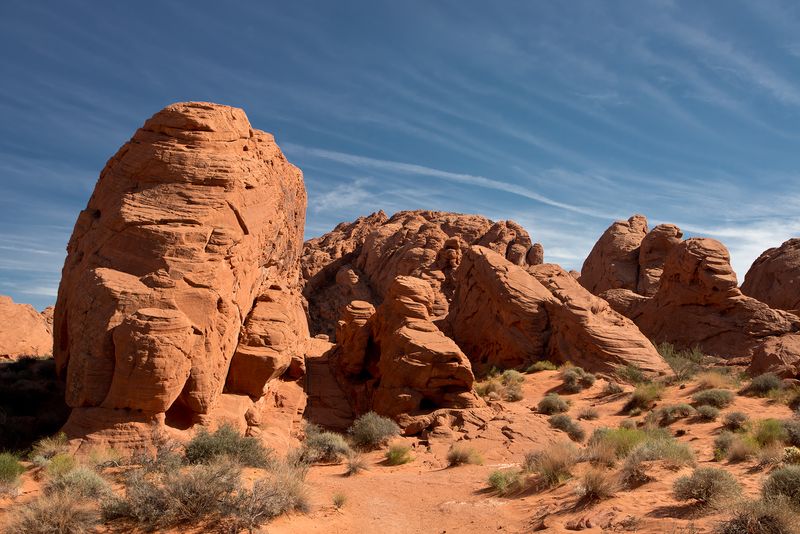 Sandstone Formations from Rainbow Vista Trail