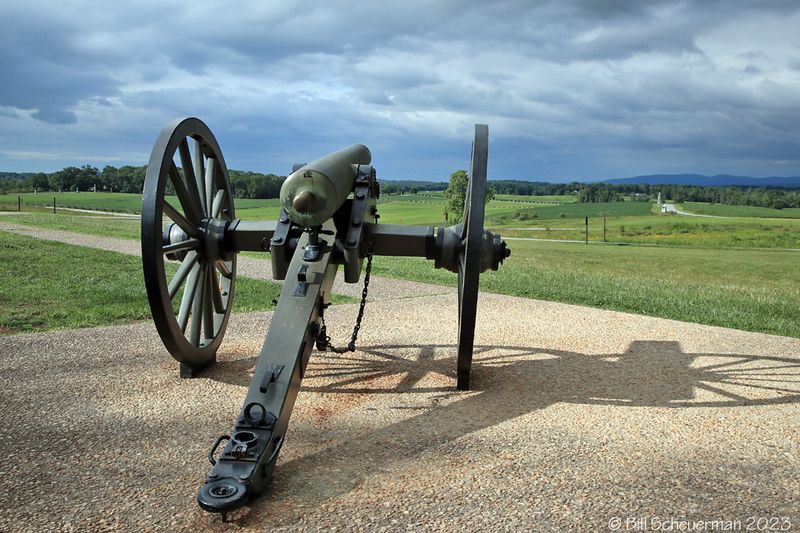 Overlooking Mummasburg Rd Gettysburg