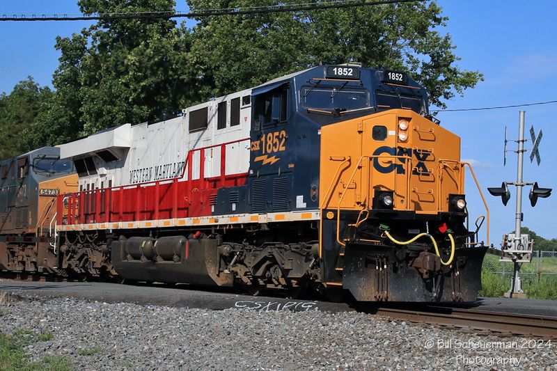 CSX 1852 Heritage