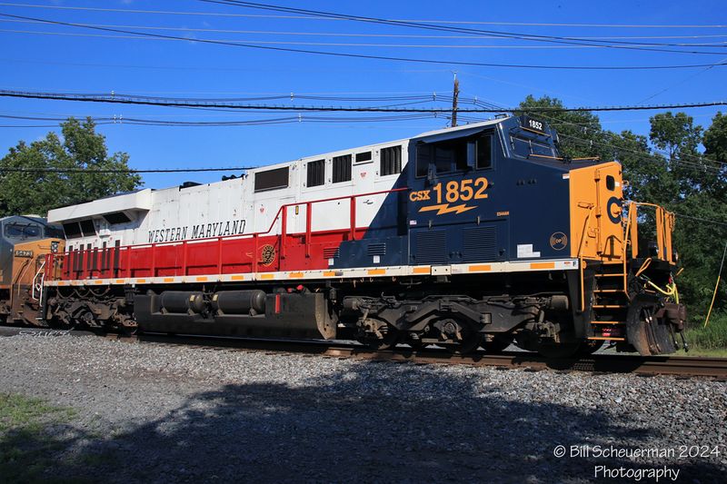 CSX 1852 Heritage