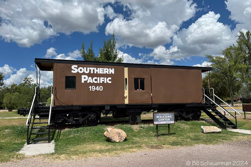 Souther Pacific Caboose Patagonia AZ