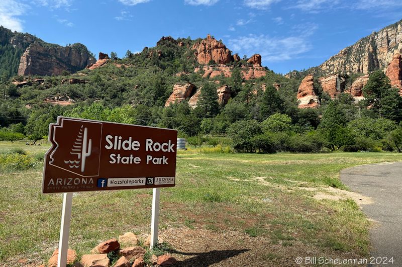 Slide Rock State Park AZ.