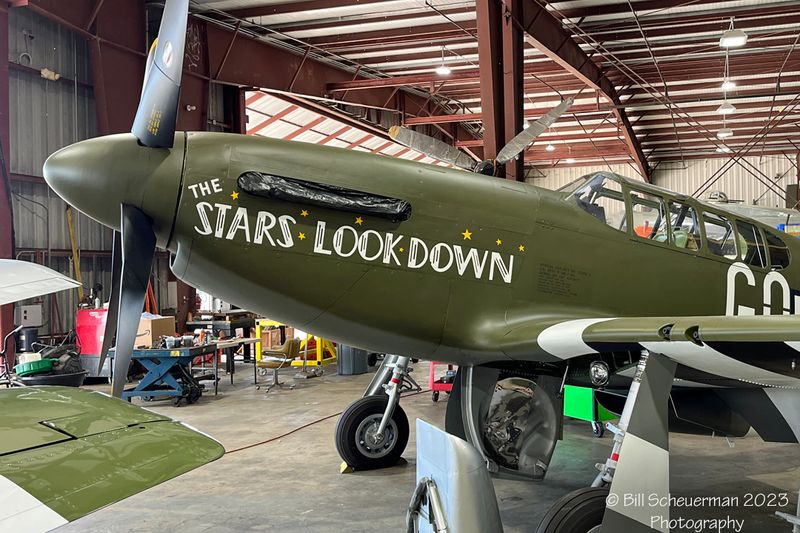 P-51 Stars Look Down