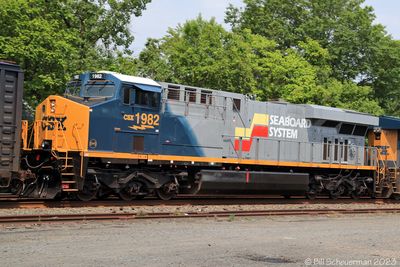 CSX 1982 Heritage unit