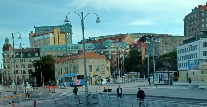 Carolus XI Rex Bastion-Stone reminant of 1624 fortifications of Gothenburg, initially embankments along the newly dug city moat