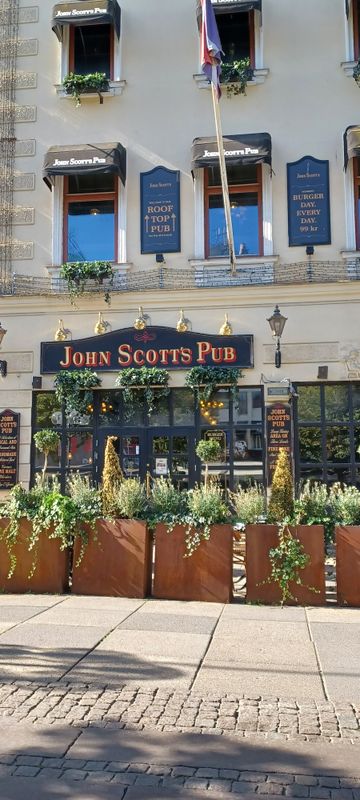 John Scott's Pub for the authentic British pub experience in Sweden
