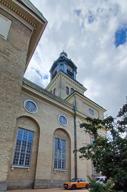 The original church built here in 1624 was the city's first church & one of the first buildings in Gothenbur