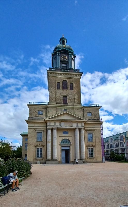 The present cathedral designed in classical style