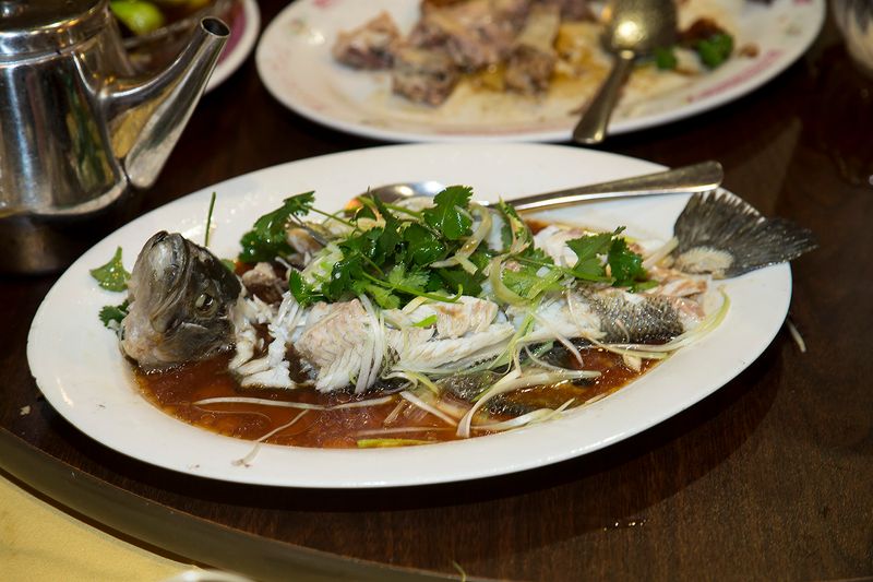 Steamed Fish