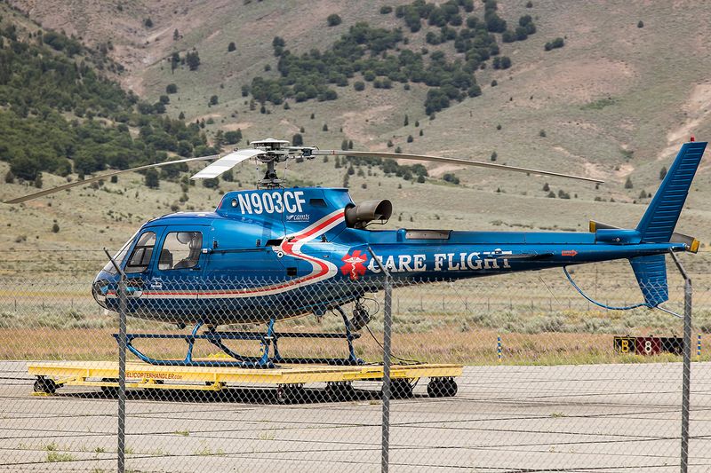 6/22/2023  REMSA Care Flight (Regional emergency Medical Services Authority) Eurocopter AS 350 B3 Ecureuil  #3645  N903CF