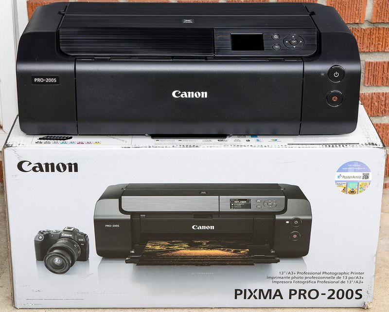 Canon PIXMA PRO-200S 13 Wireless Professional Inkjet Photo Printer