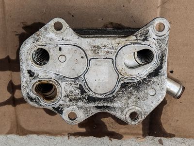 Back of the Oil Cooler