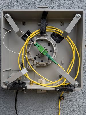 506F Fiber Interface Device Slack Storage Unit