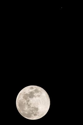 1/13/2025 The Mars opposition with the Full Wolf Moon