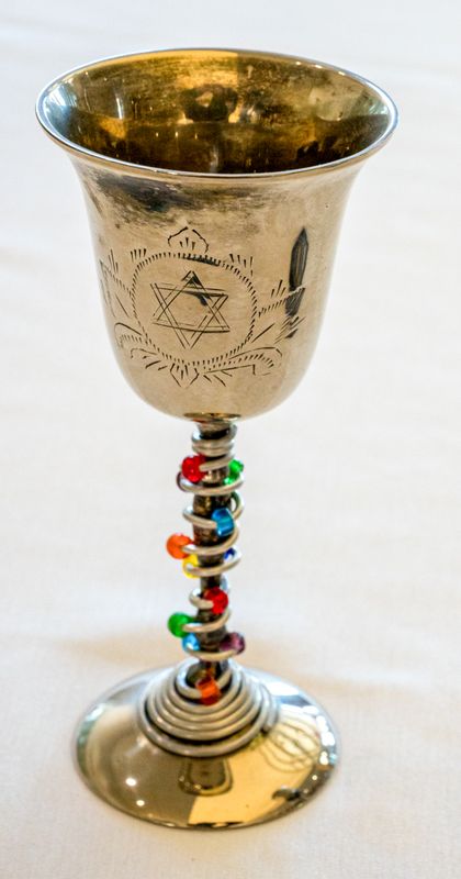 Kiddush Cup from gift shop 9a