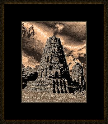 STUPAS IN THAILAND 1979 MANIPULATED