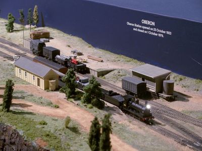 Oberon station in miniature