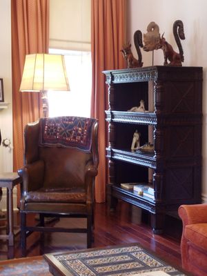 In the front room