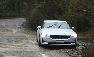 Polestar getting wet